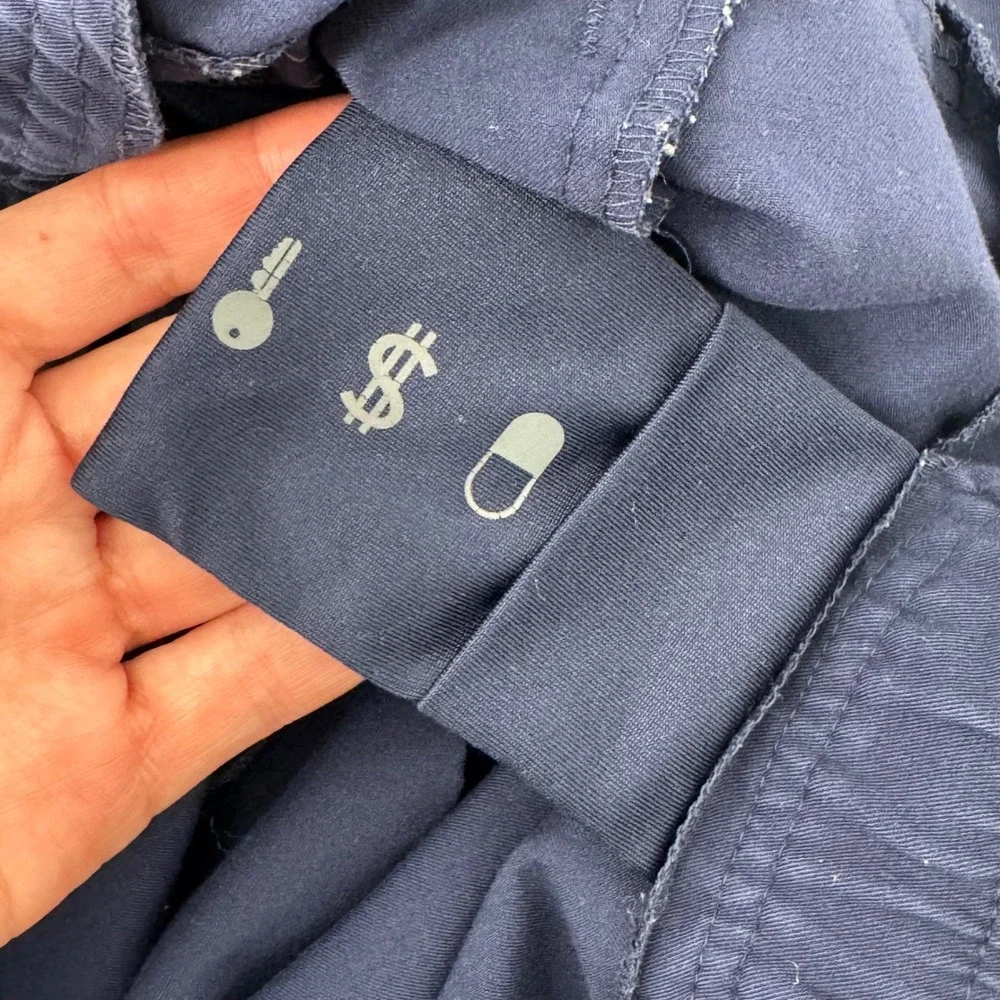 FIGS Technical Collection Navy Blue Scrub Jogger Pants Mens Large MXXSW2004